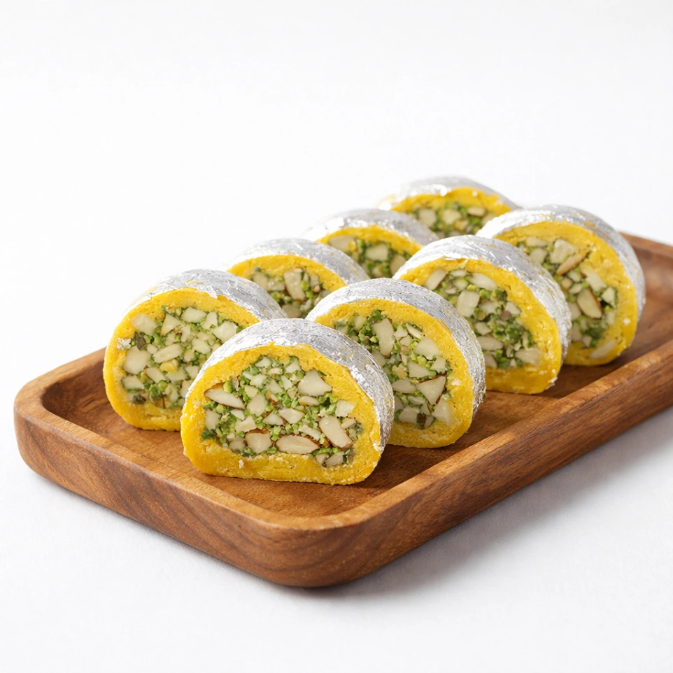 Kesar Pista Roll
