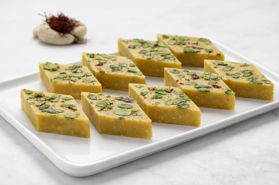 Kesar Kaju Katli (250gm)